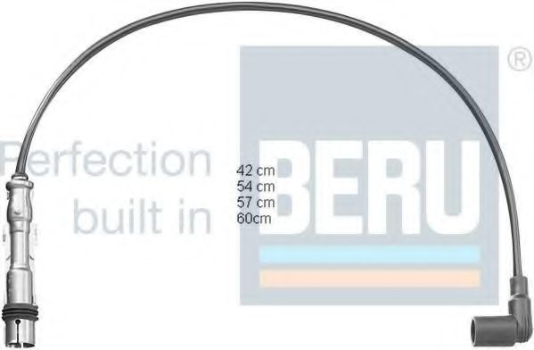 ZEF1629 BERU  Комплект проводов зажигания