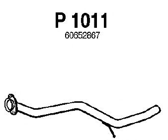 P1011 FENNO  Труба выхлопного газа