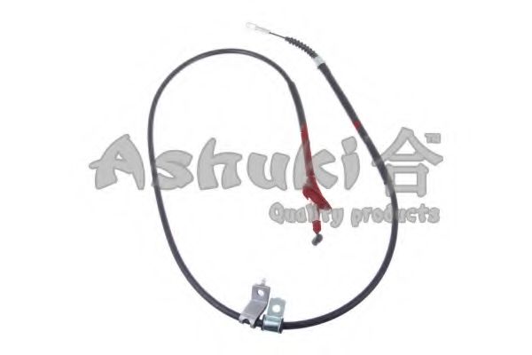 H080-01 ASHUKI  Трос, тормозной механизм рабочей тормозной системы