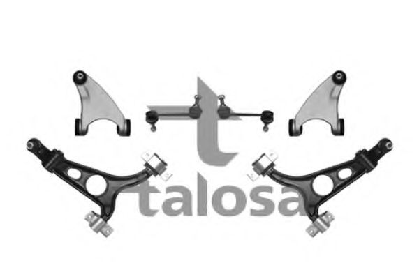 49-03702 TALOSA  Ремкомплект, поперечный рычаг подвески