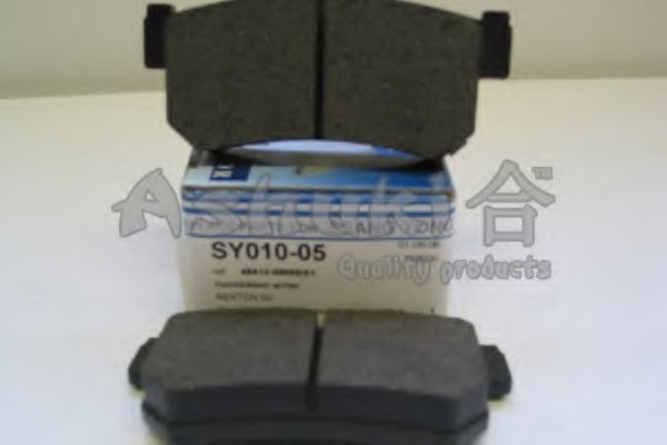 SY010-05 ASHUKI  Комплект тормозных колодок, дисковый тормоз
