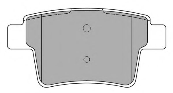 FBP-1446 FREMAX  Комплект тормозных колодок, дисковый тормоз