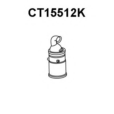 CT15512K VENEPORTE  Катализатор