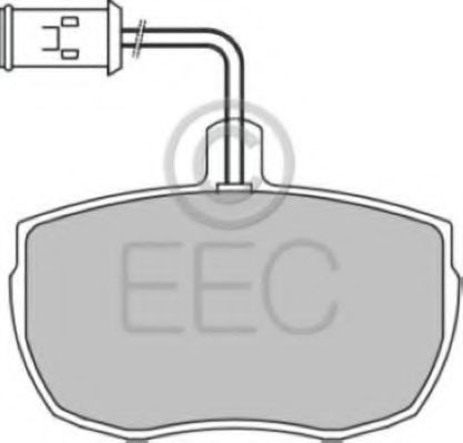 BRP0079 EEC  Комплект тормозных колодок, дисковый тормоз