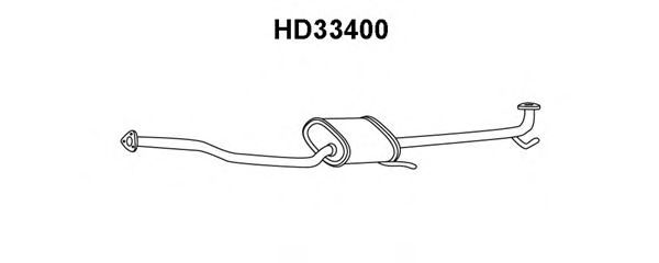 HD33400 VENEPORTE  Предглушитель выхлопных газов