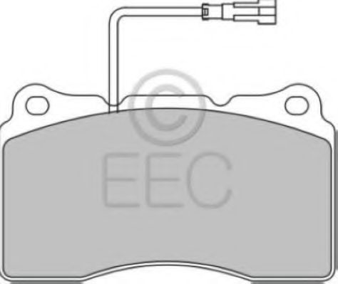 BRP1424 EEC  Комплект тормозных колодок, дисковый тормоз