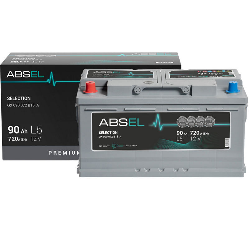 ABSEL SELECTION 12V L5 90Ah 720A