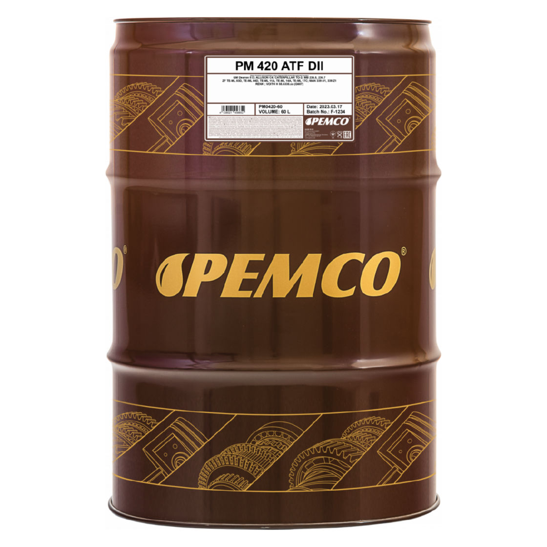 PEMCO 420 ATF DII 60л.