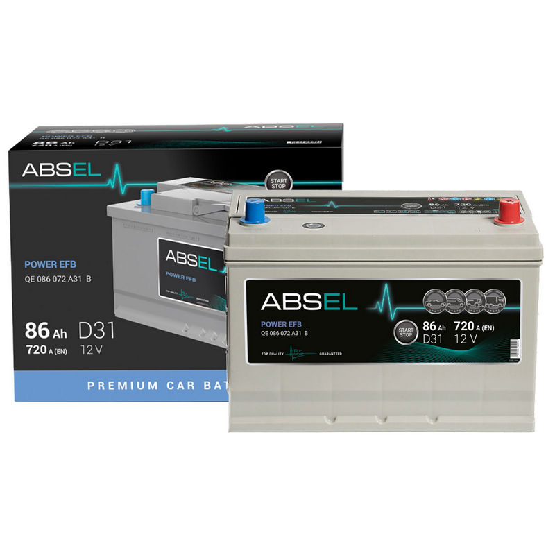 ABSEL POWER EFB 12V D31 86Ah 720A