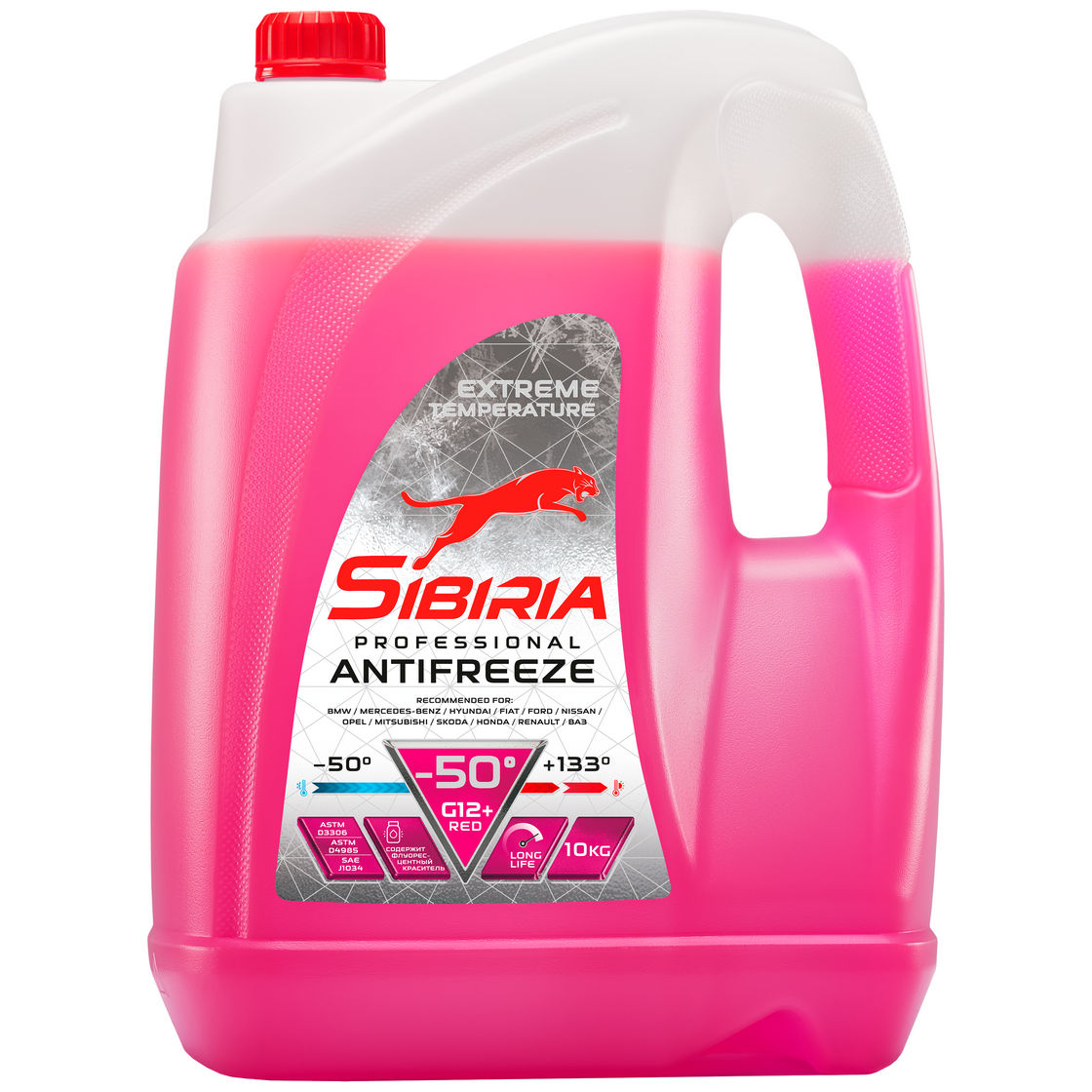 SIBIRIA Antifreeze -50 G12+ 10л.