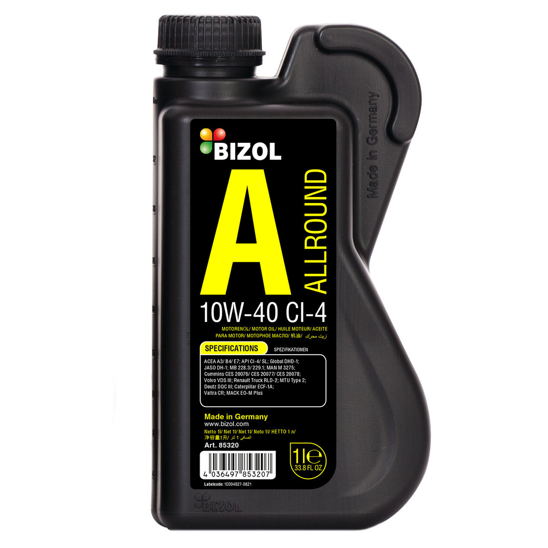 BIZOL Allround 10W40 CI-4 1л.
