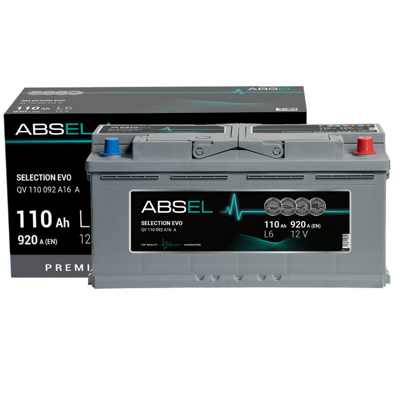 ABSEL SELECTION EVO 12V L6 110Ah 920A