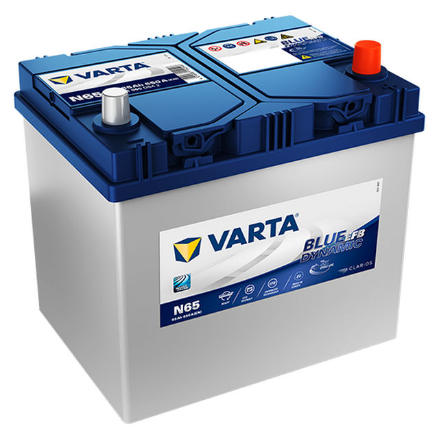VARTA Blue Dynamic EFB JIS 65Ah 650А
