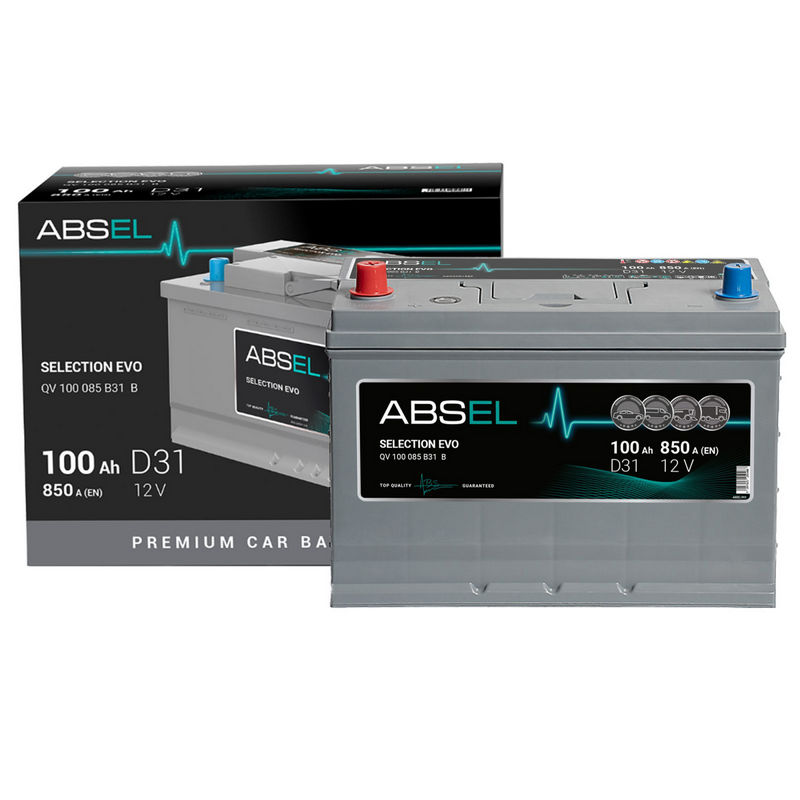 ABSEL SELECTION EVO 12V D31 100Ah 850A
