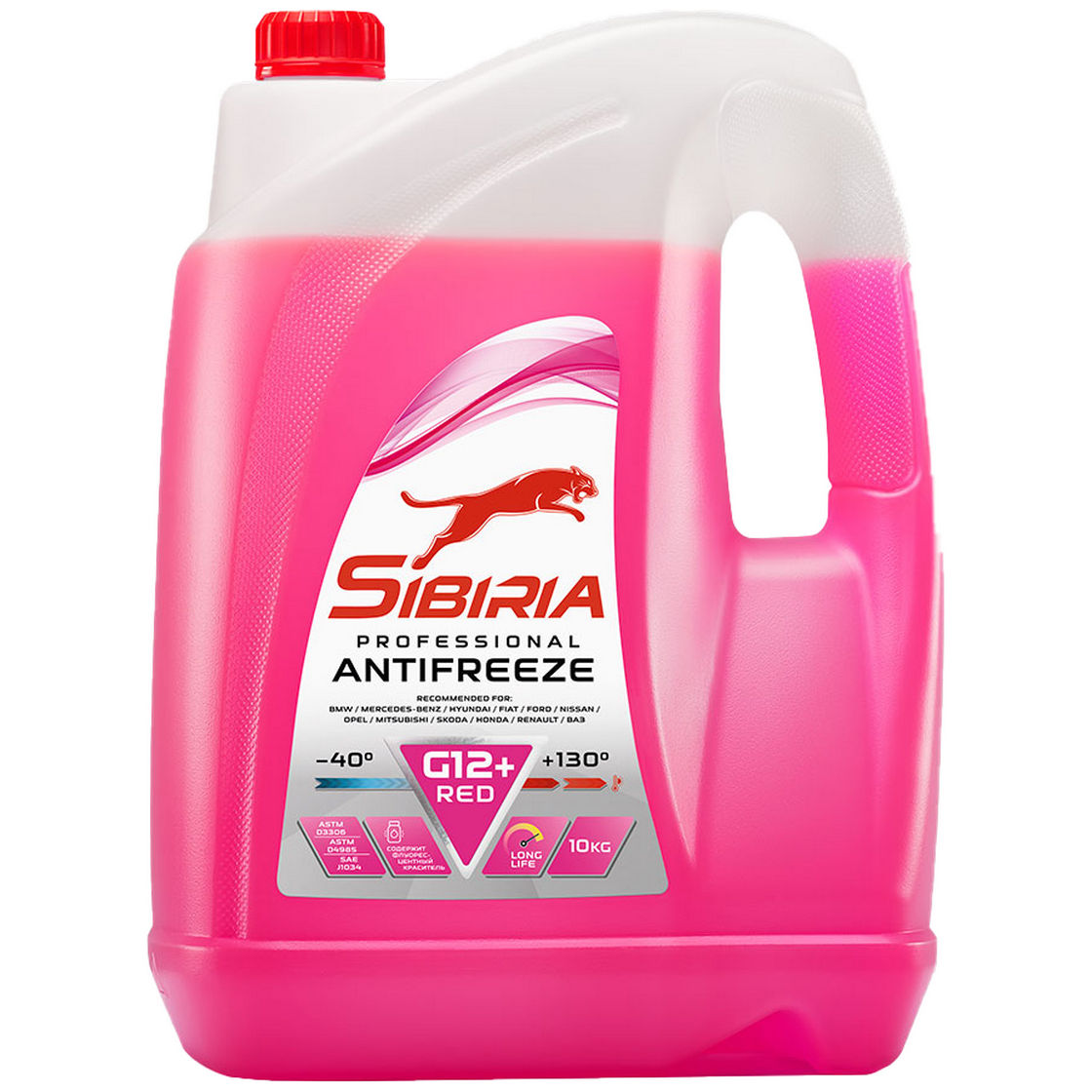 SIBIRIA Antifreeze -40 G12+ 10л.