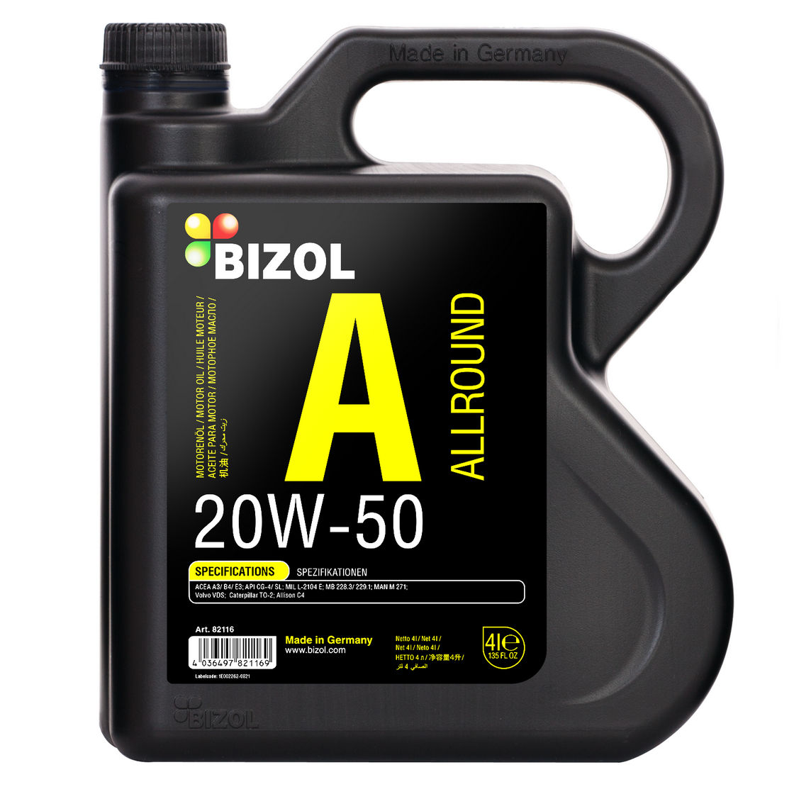 BIZOL Allround 20W50 4л.